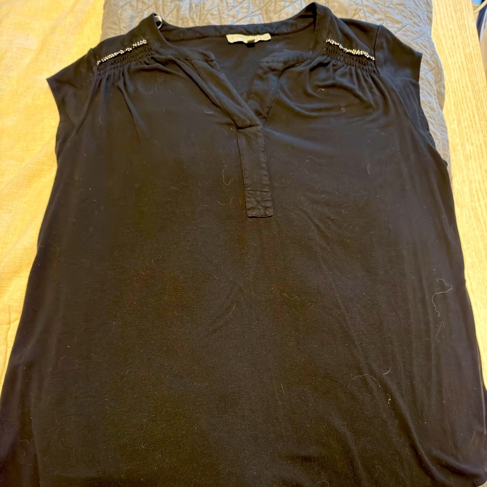 1X- black top
